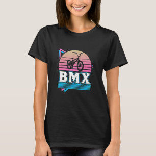 Camiseta Corrida de BMX Ciclocross Ciclismo Garota de Bici