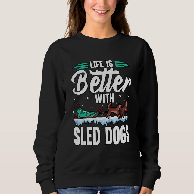 Camiseta Corrida de Cães de Trenó 6 (Frente)