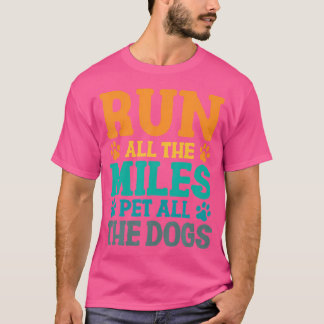 Camiseta Corrida de Cães Maratona Todos os Quilômetros Acar