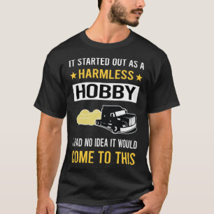 Camiseta Corrida de Caminhão de Hobby Sem Danos