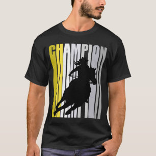 Camiseta Corrida de Cano Andando de Cavalo Campeão da Moça