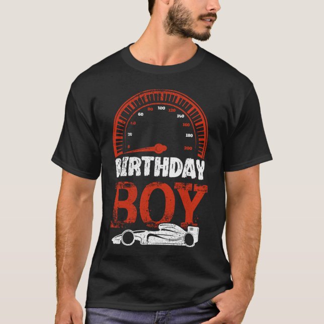 Camiseta Corrida de Carro Aniversário (Frente)