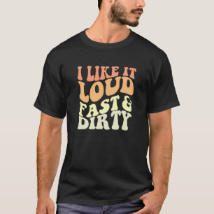 Camiseta Corrida de Carro em Pista de Terra Cota Eu Gosto A