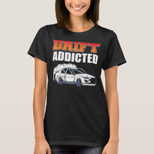 Camiseta Corrida de Carros de Drifting Aditada por Drift