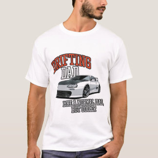 Camiseta Corrida de carros JDM com Pai de tração