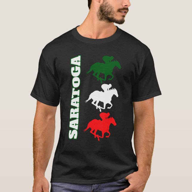 Camiseta Corrida de Cavalo de primavera York (Frente)