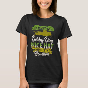 Camiseta Corrida De Cavalo Deve Ser Derby Day Ky Derby Hors