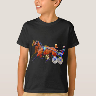 Camiseta Corrida de Cavalo Esportivo e Corrida de Harness