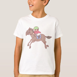 Camiseta Corrida de cavalos.