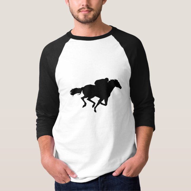 Camiseta Corrida de cavalos (Frente)