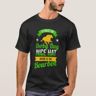 Camiseta Corrida de Cavalos Deve Ser o Dia do Derby Ky Derb