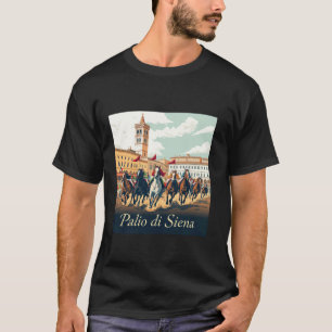 Camiseta Corrida de Cavalos Palio di Siena