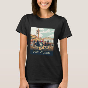 Camiseta Corrida de Cavalos Palio di Siena