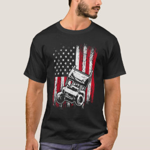 Camiseta Corrida de Corrida de Carro Sprint 2