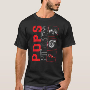 Camiseta Corrida de Corrida de Corrida de Carros de Tripula