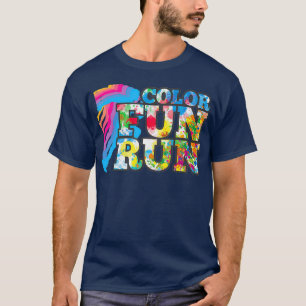 Camiseta Corrida de Diversão de Raça de Fundição de Criança