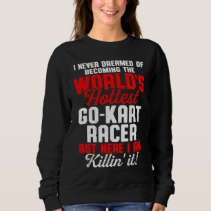 Camiseta Corrida de Kart Karting Kart Corrida Piloto