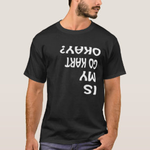 Camiseta Corrida de Kart Presente Kart Crianças Adultos Cam