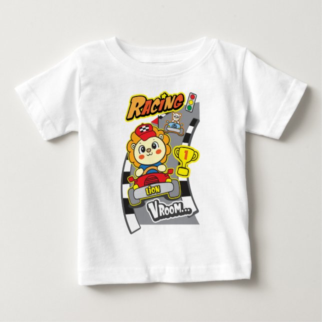 Camiseta Corrida de leões (Frente)
