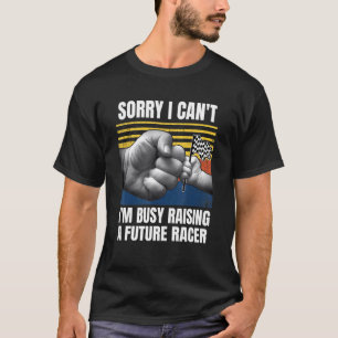 Camiseta Corrida de Mens Dirt Desculpe Não Posso Im Busy Ra