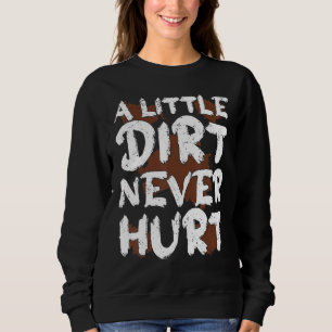 Camiseta Corrida de Moto Cross Um Pouco de Sujeira Nunca F