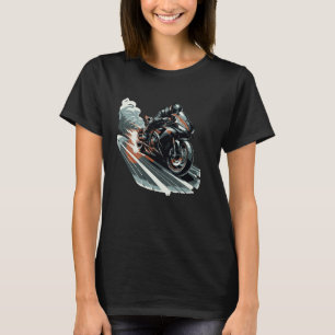 Camiseta Corrida de Moto de Esporte Homens Meninos Gráfico