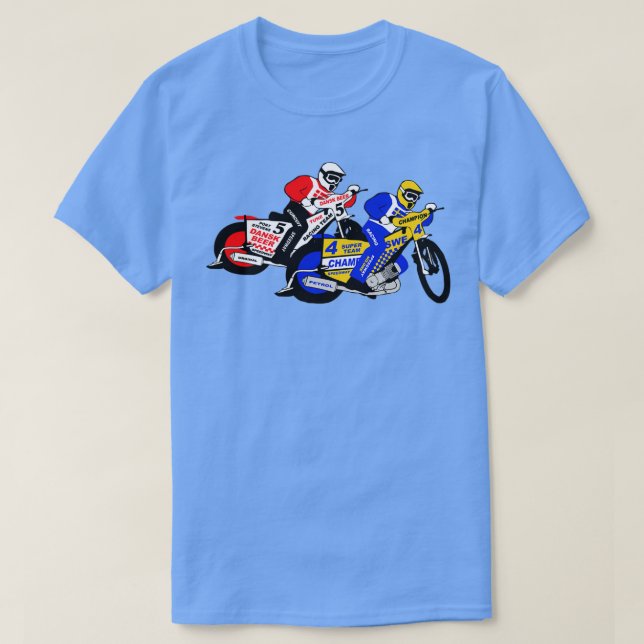 Camiseta Corrida de MotocicletaTSirt  (Frente do Design)