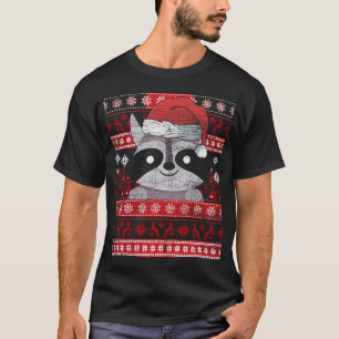 Camiseta Corrida de Natal Feia de Animais
