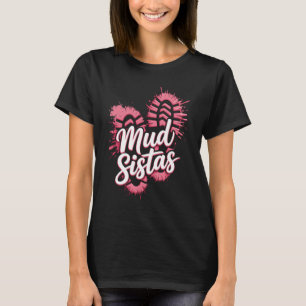 Camiseta Corrida de Obstáculos Mud Sistas Correndo Sapato S