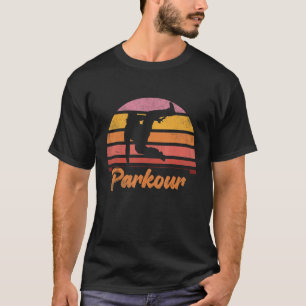 Camiseta Corrida de Parkour Saltar Voar Hobby ao Ar Livre M