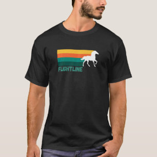 Camiseta Corrida de Puro-sangue Flightline Del Mar Santa An
