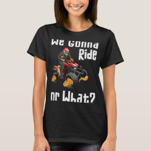 Camiseta Corrida de quatro bikers ATV para todos os ventila