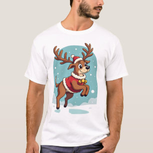 Camiseta Corrida de Rena Boxer