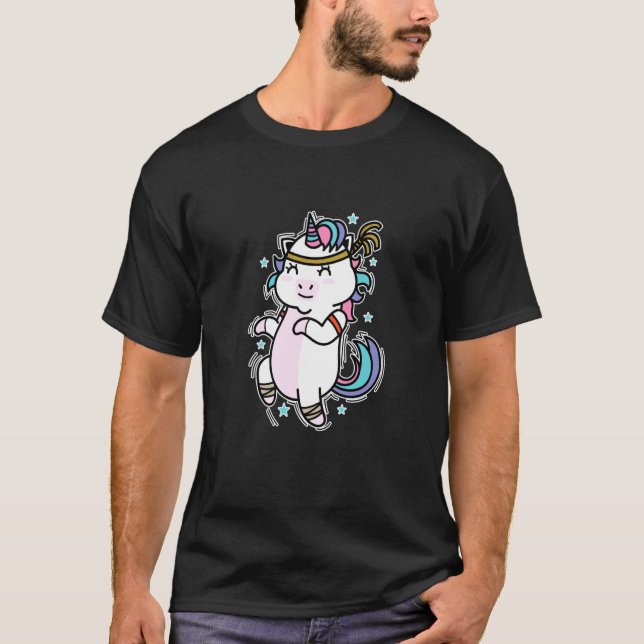 Camiseta Corrida de Resistência Unicórnio (Frente)