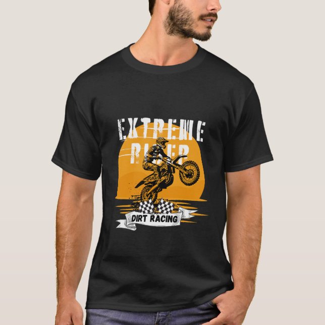 Camiseta Corrida de sujeira extrema (Frente)