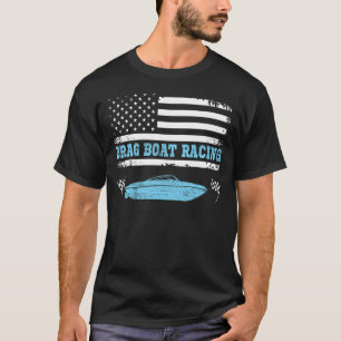 Camiseta Corrida de velocista, corridas de barcos arrastões