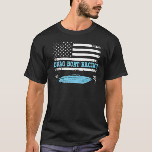 Camiseta Corrida de velocista, corridas de barcos arrastões