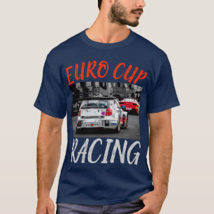 Camiseta Corrida do Carro da Taça do Euro