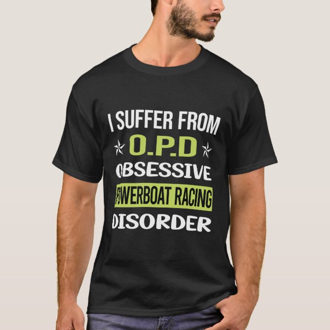 Camiseta Corrida do Powerboat Obsessive Love (Frente)