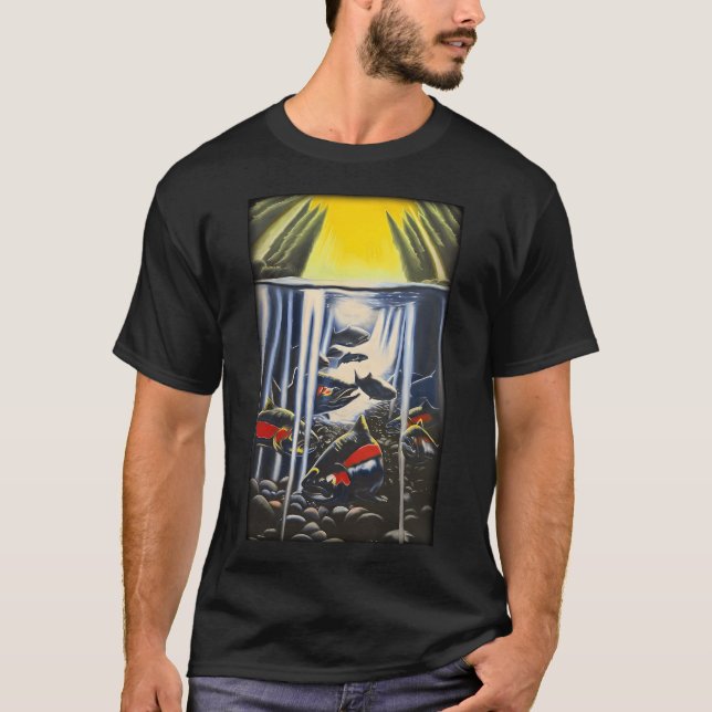 Camiseta Corrida do Salmão (Frente)