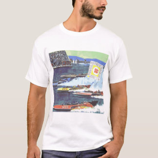 Camiseta Corrida em Vintage Thunderboat