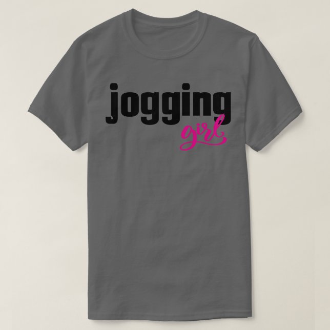 Camiseta Corrida Garota Jog Runner (Frente do Design)