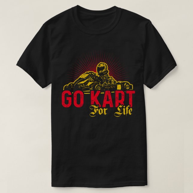 Camiseta Corrida GoKart 1 (Frente do Design)