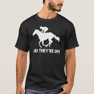 Camiseta Corrida legal De Cavalo Para Homens Cavaleiros Cor