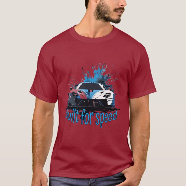 Camiseta Corrida: projetada para velocidade (Frente)