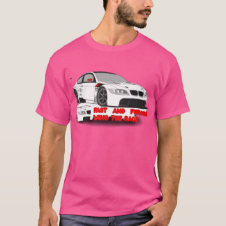 Camiseta Corrida Rápida de Carro - Corrida Gráfica de Camis