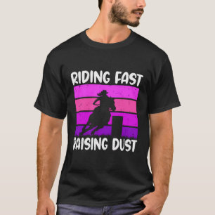 Camiseta Corrida Rápida Elevação da Poeira Rodeio