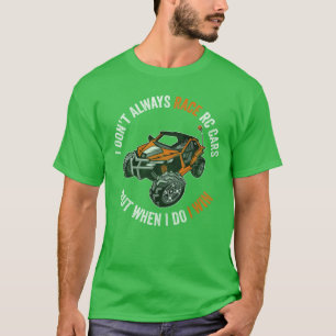 Camiseta Corrida RC Carro de Corrida RCruck RC Buggy Engraç