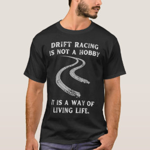 Camiseta corridas a deriva não é um mecanismo de cara de ca