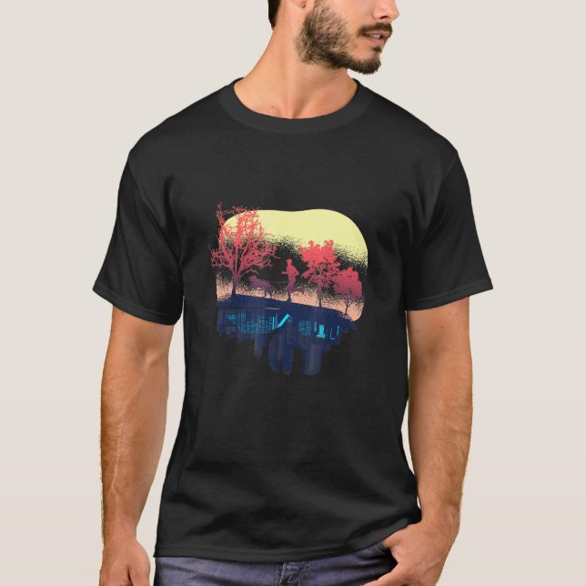Camiseta Corridas E Esportes Canicrosos No Campo (Frente)